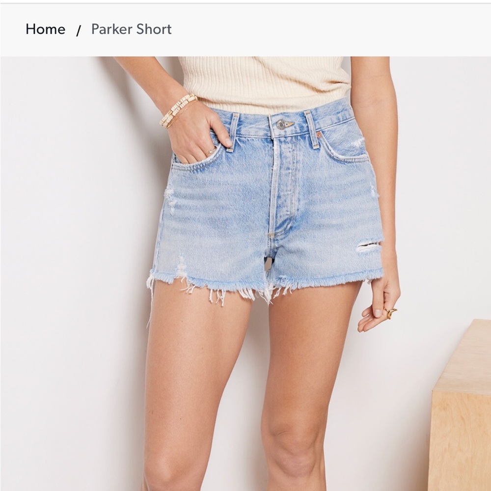 Agolde Parker Short size 25